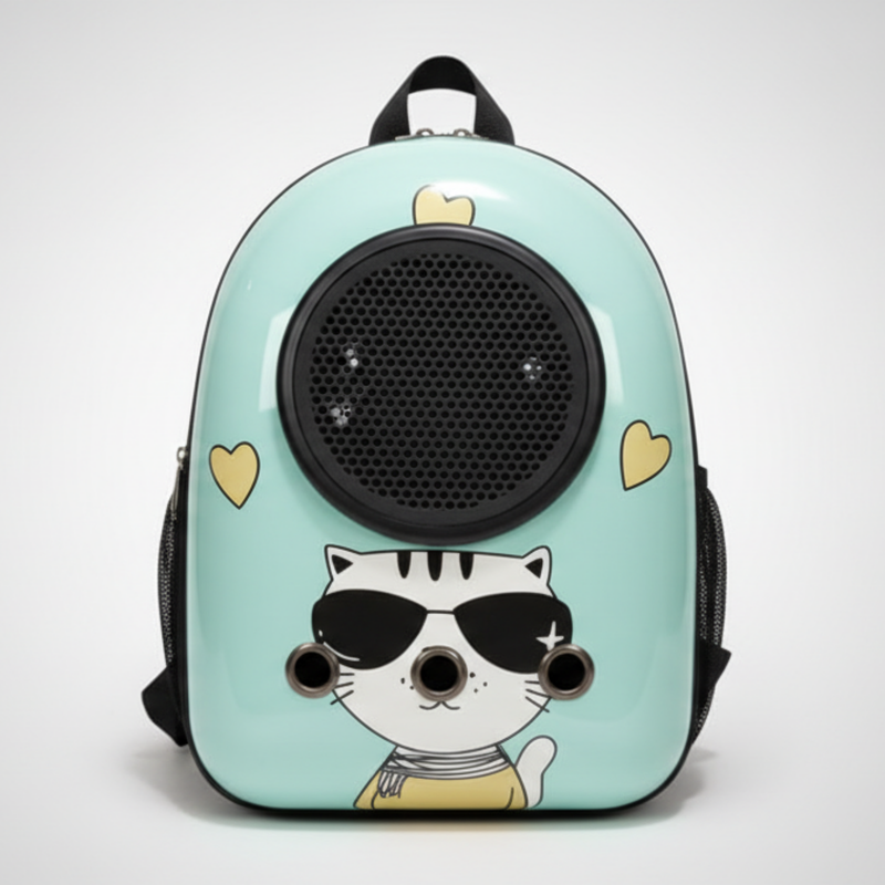 Cat Travel Astronaut Bag