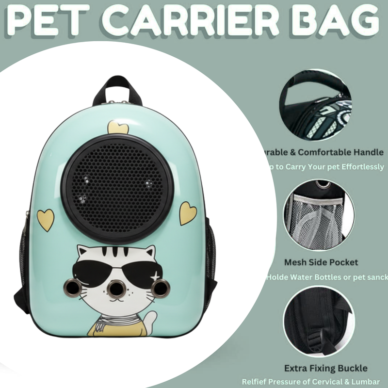 Cat Travel Astronaut Bag