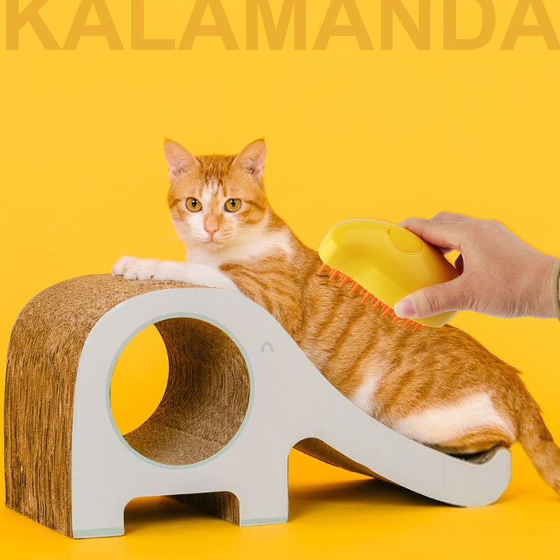 3 In 1 Steamy Pet Cat Brush Cleanser