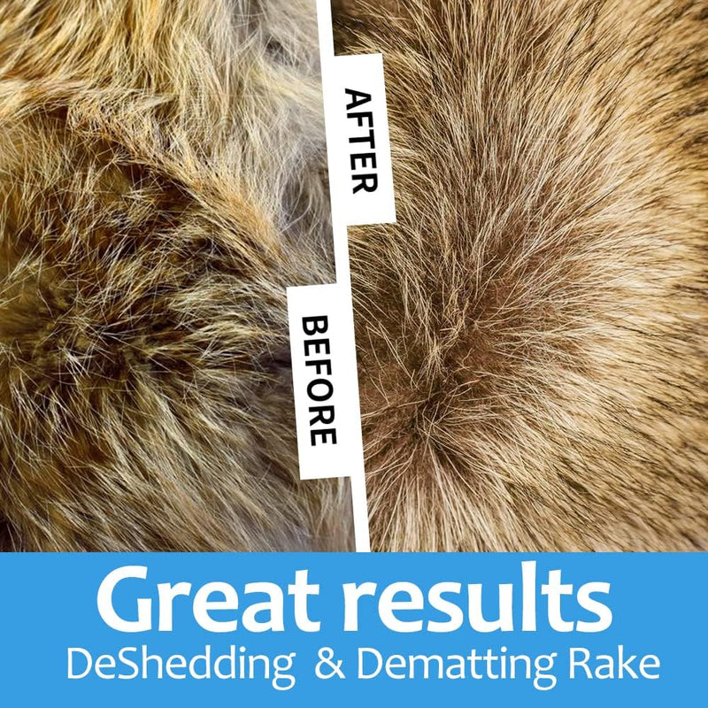 2 in 1 Deshedding Grooming Undercoat Brush