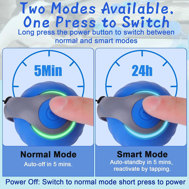 Electric Cat Ball Toy with Lint Collection Capability.